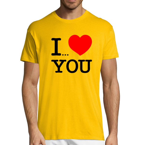 T-shirt "I love you"