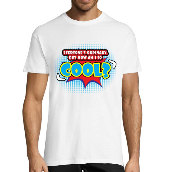 T-shirt „I'm cool" (colourful)