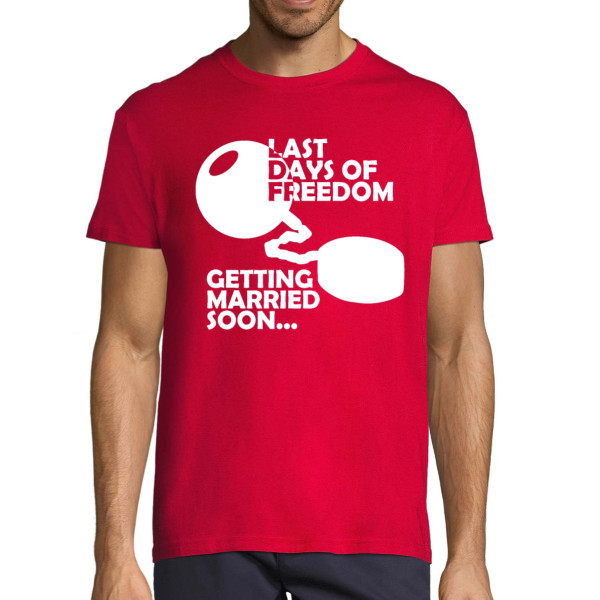 T-shirt "Last days of freedom"