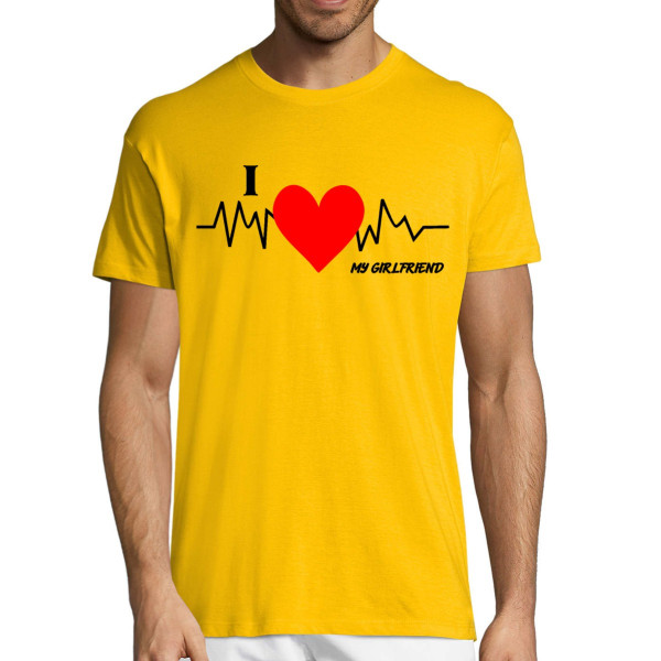 T-shirt "Love girlfriend"