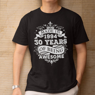 T-shirt "Made in" with your chosen date
