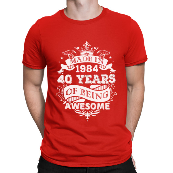 T-shirt "Made in" with your chosen date