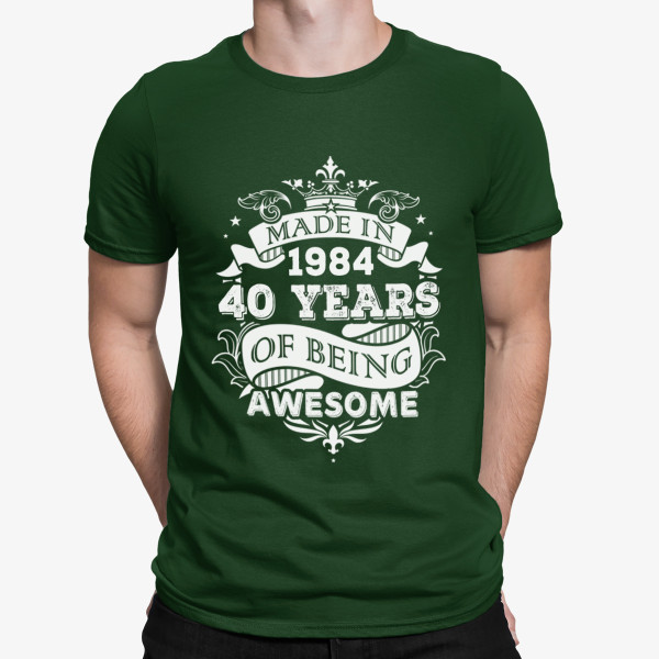 T-shirt "Made in" with your chosen date