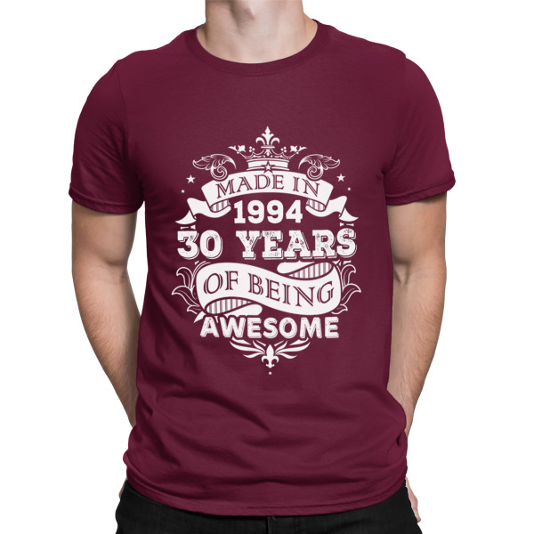 T-shirt "Made in" with your chosen date