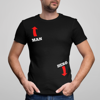 T-shirt "Man hero" T-shirt "Man hero"