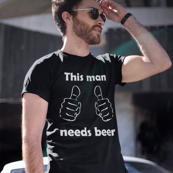 T-shirt "Need beer"