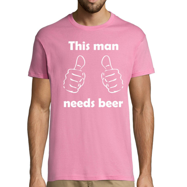T-shirt "Need beer"