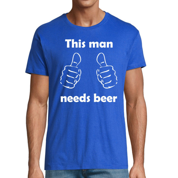 T-shirt "Need beer"