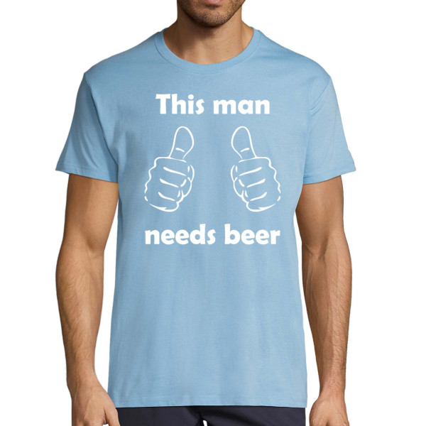 T-shirt "Need beer"