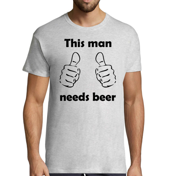 T-shirt "Need beer"