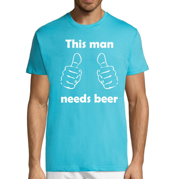 T-shirt "Need beer"