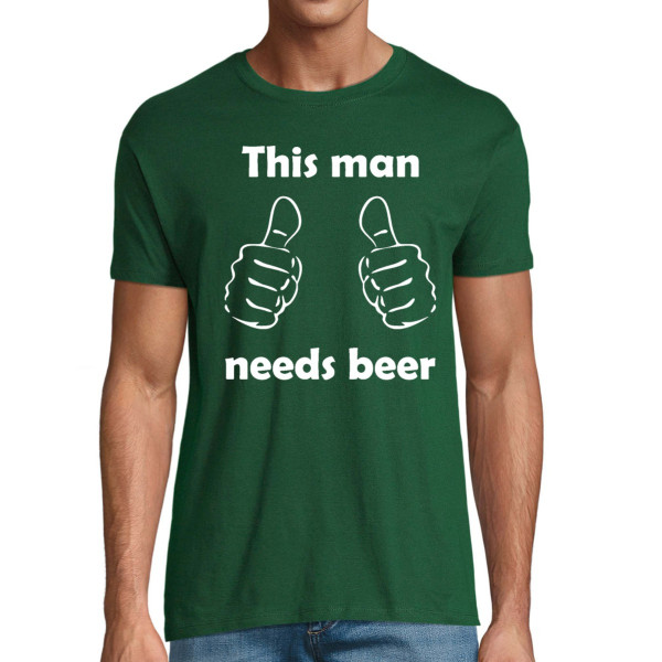 T-shirt "Need beer"