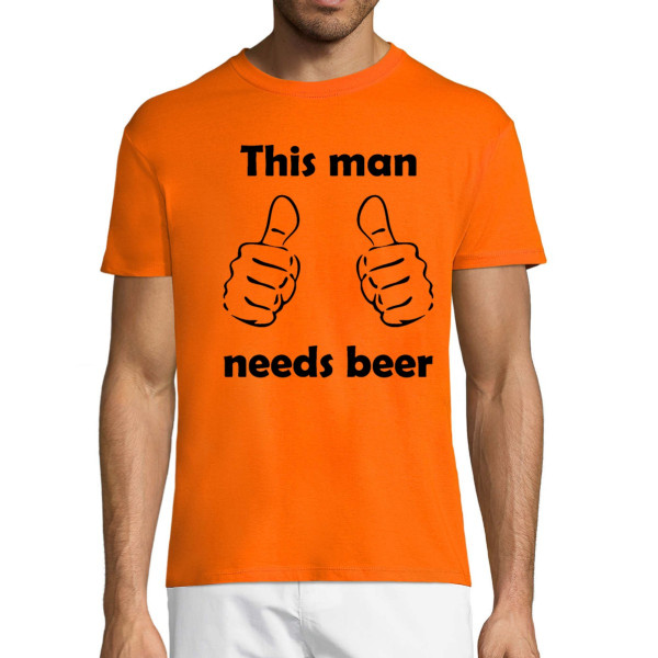 T-shirt "Need beer"