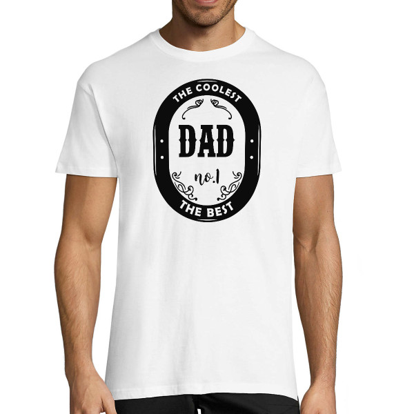 T-shirt "Number one dad"