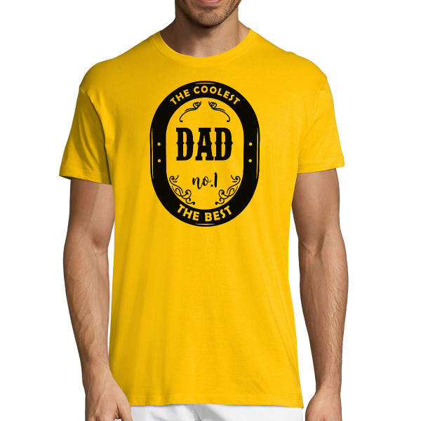T-shirt "Number one dad"