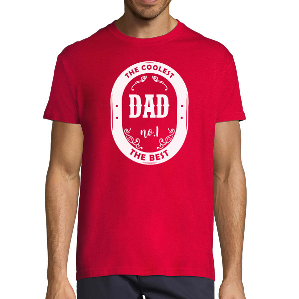 T-shirt "Number one dad"