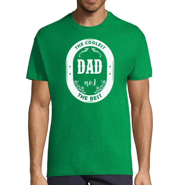 T-shirt "Number one dad"