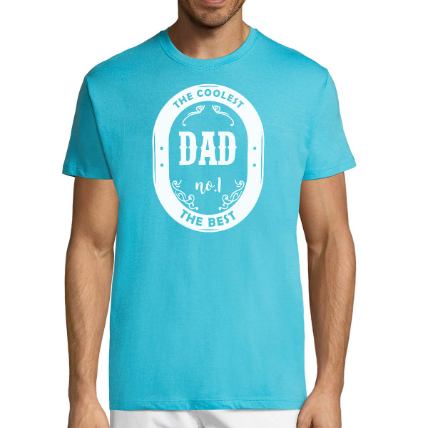 T-shirt "Number one dad"