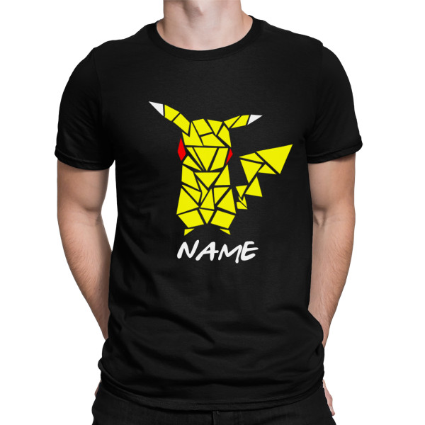T-shirt "Pokemon" with your chosen name T-shirt "Pokemon" with your chosen name