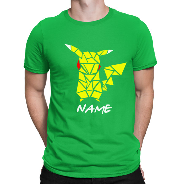 T-shirt "Pokemon" with your chosen name T-shirt "Pokemon" with your chosen name