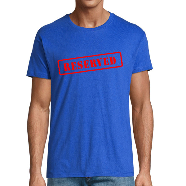 T-shirt "Reserved"