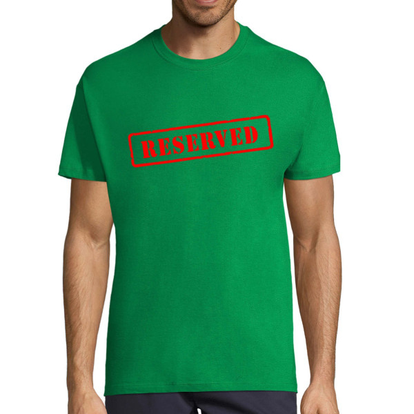 T-shirt "Reserved"