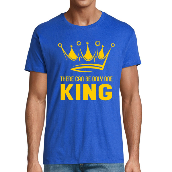 T-shirt "There can be only one king"