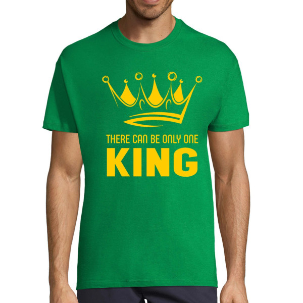 T-shirt "There can be only one king"