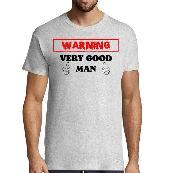 T-shirt "Very good man"