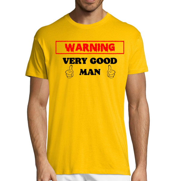 T-shirt "Very good man"