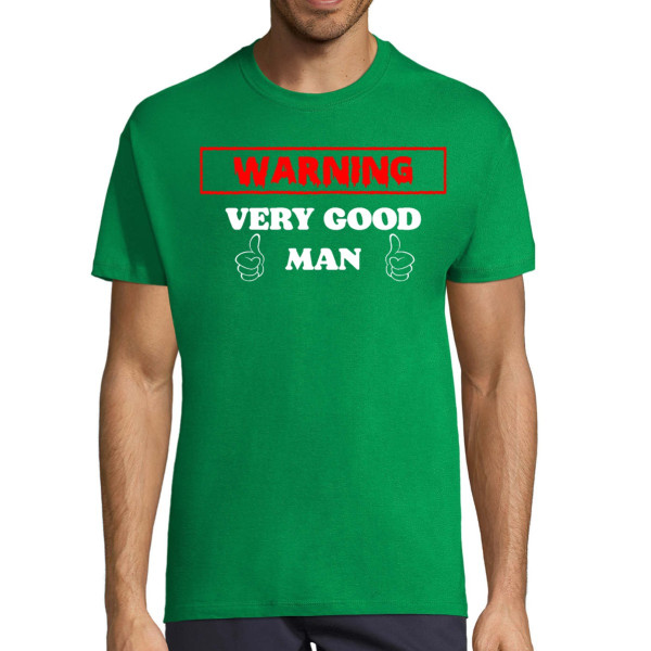 T-shirt "Very good man"
