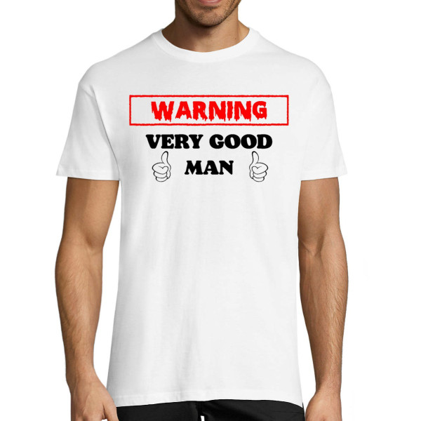 T-shirt "Very good man"