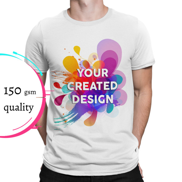 T-shirt with your custom design