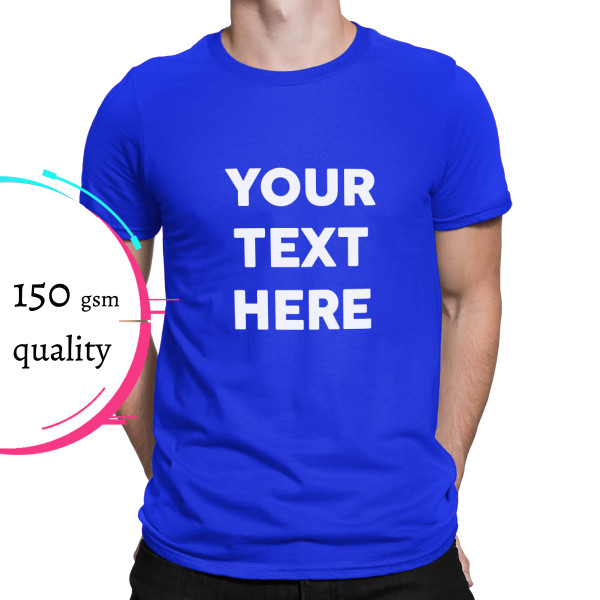 T-shirt with your own text