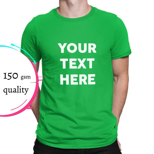 T-shirt with your own text