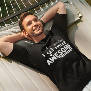 T-shirt "I don't get older"
