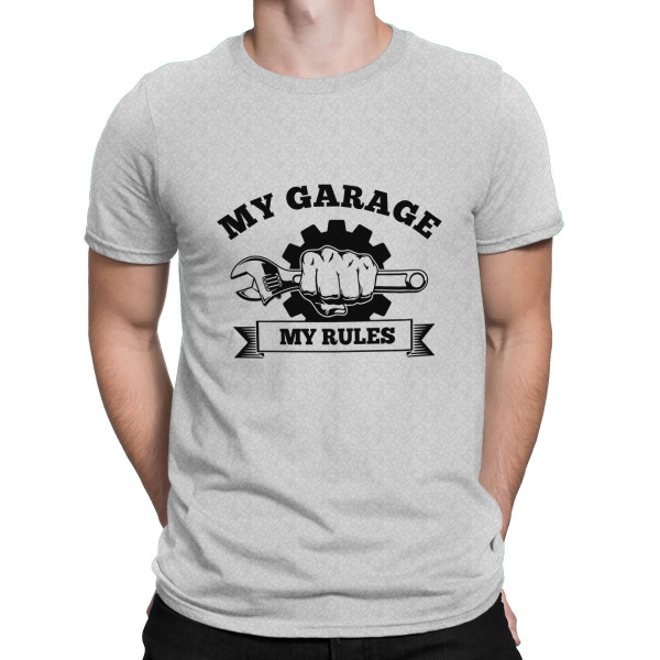 T-shirt "My garage rules" T-shirt "My garage rules"