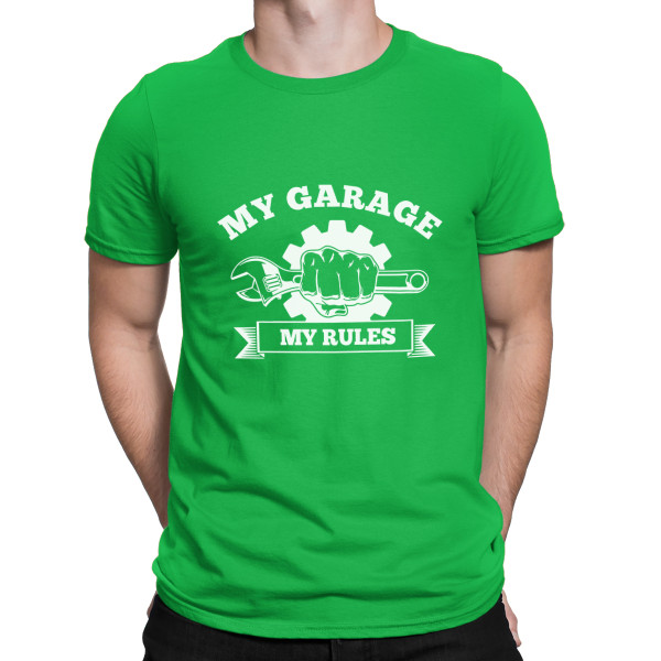 T-shirt "My garage rules" T-shirt "My garage rules"