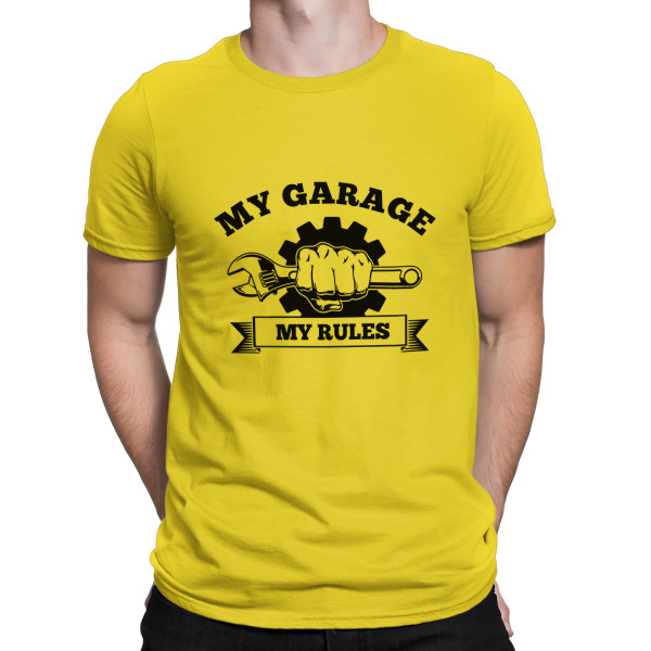 T-shirt "My garage rules" T-shirt "My garage rules"