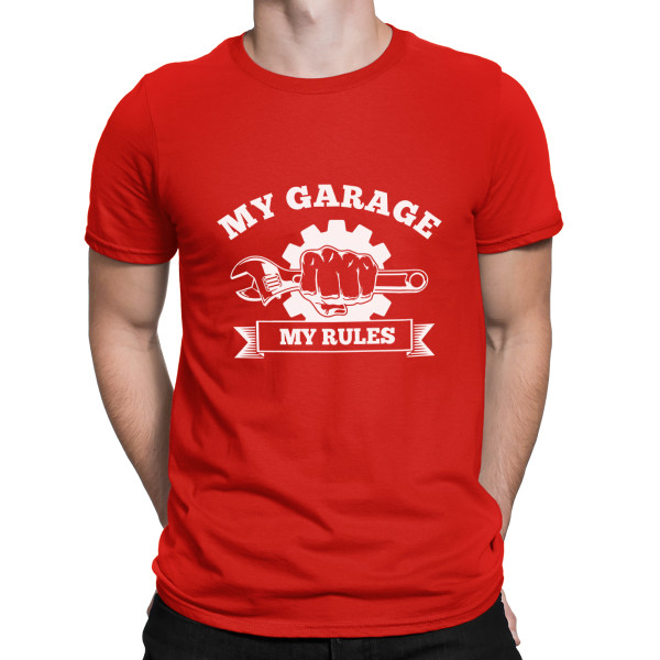 T-shirt "My garage rules" T-shirt "My garage rules"
