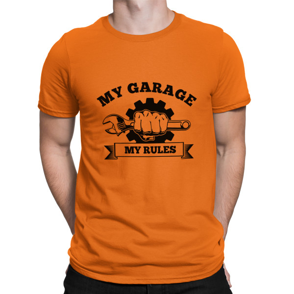 T-shirt "My garage rules" T-shirt "My garage rules"