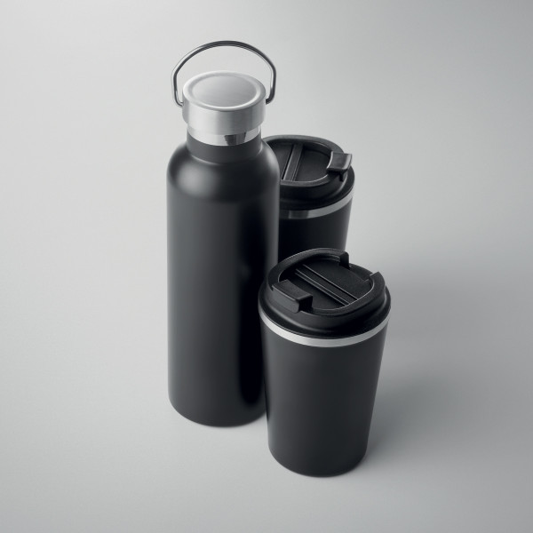 Thermal Mug and Metal Bottle Set "HELSINKI" Thermal Mug and Metal Bottle Set "HELSINKI"