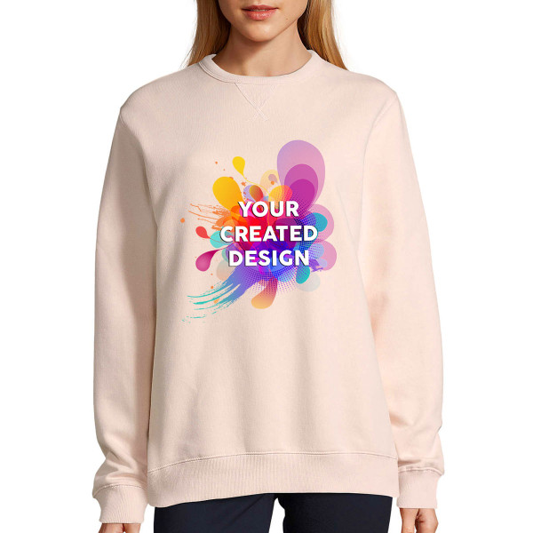 UNISEX pastel "Sully" sweatshirt with your custom design