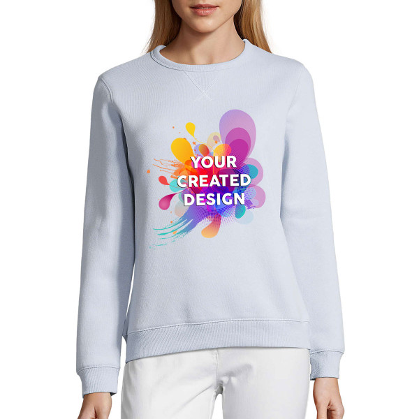 UNISEX pastel "Sully" sweatshirt with your custom design