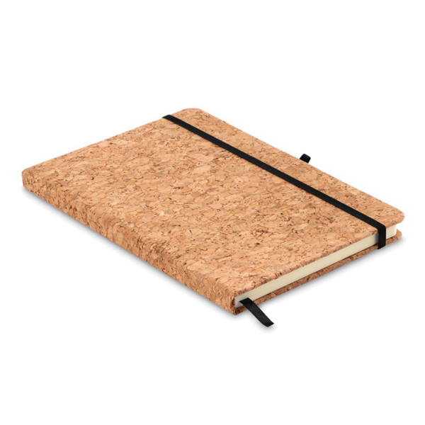 Notebook with cork cover with your chosen text (A5) Notebook with cork cover with your chosen text (A5)