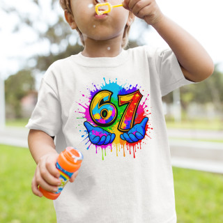 Children's T-shirt "Six seven" Children's T-shirt "Six seven"