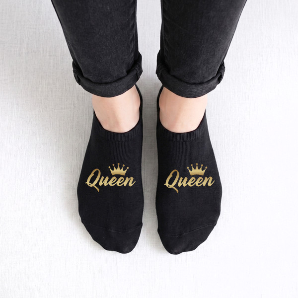 Women's short socks "Queen"