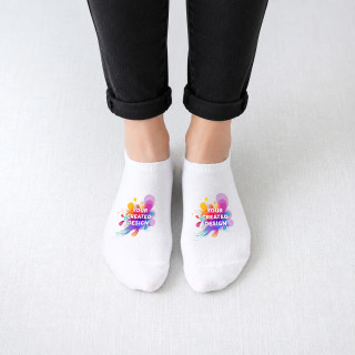 Women's short socks with your custom design Women's short socks with your custom design