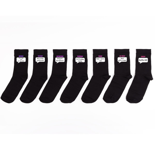 Women’s Sock Set "The Boss Lady Week Pack" Women’s Sock Set "The Boss Lady Week Pack"