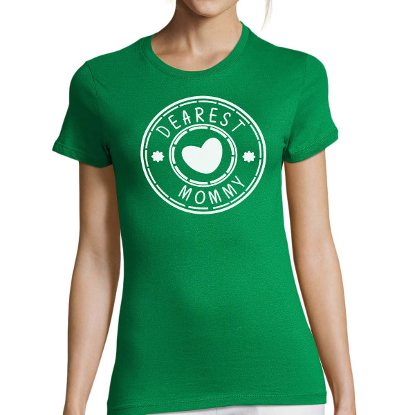 Women's T-shirt "The most beloved mommy"